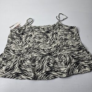 Black and White Women's Top